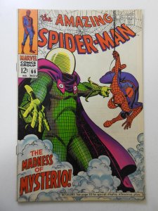 The Amazing Spider-Man #66 (1968) FN+ Condition! 1/2 in tear fc