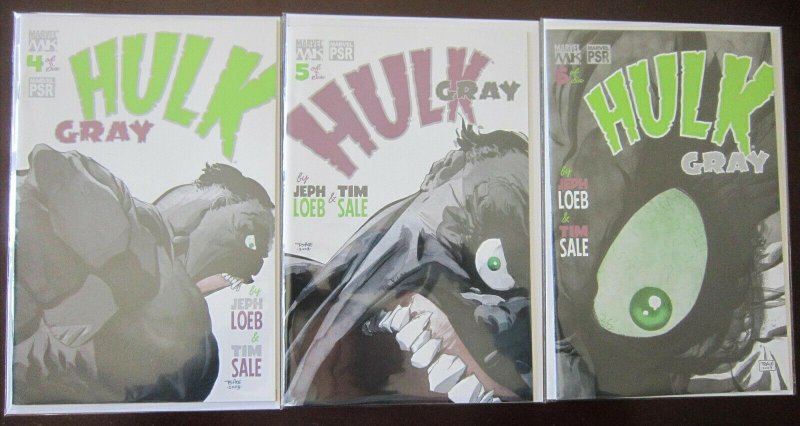 Hulk Gray Comics Set # 1 - 6 - 8.0 VF - 2003