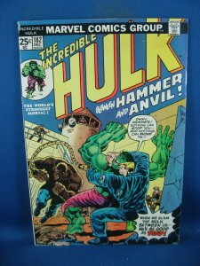 THE INCREDIBLE HULK 182 F VF 1974 WOLVERINE