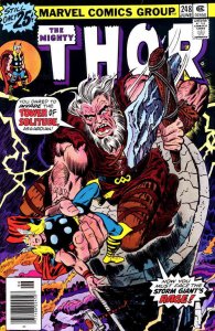 Thor #248 (with Marvel Value Stamp) VG ; Marvel | low grade comic June 1976 John