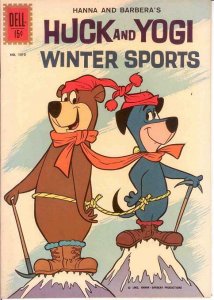 HUCK & YOGI WINTER SPORTS (1962 DELL) F.C.1310 VF1ST COMICS BOOK