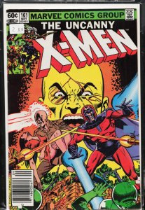 The Uncanny X-Men #161 Newsstand Edition (1982) X-Men