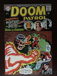 DOOM PATROL! #110 BROTHERHOOD!! BRIGHT VF- BEAST BOY!