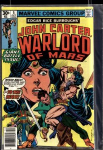 John Carter Warlord of Mars #5 (1977) John Carter Warlord of Mars