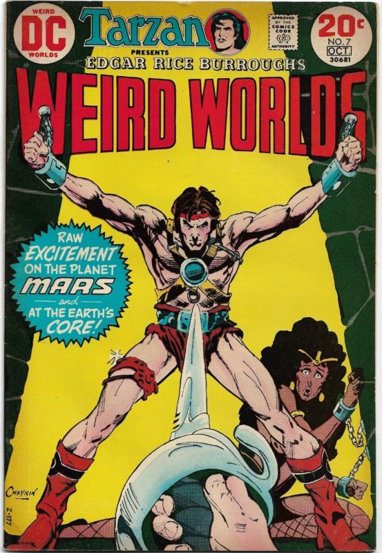 Weird Worlds7 FN/VF 1973 DC Bronze AGE Comics Comic Books Bronze