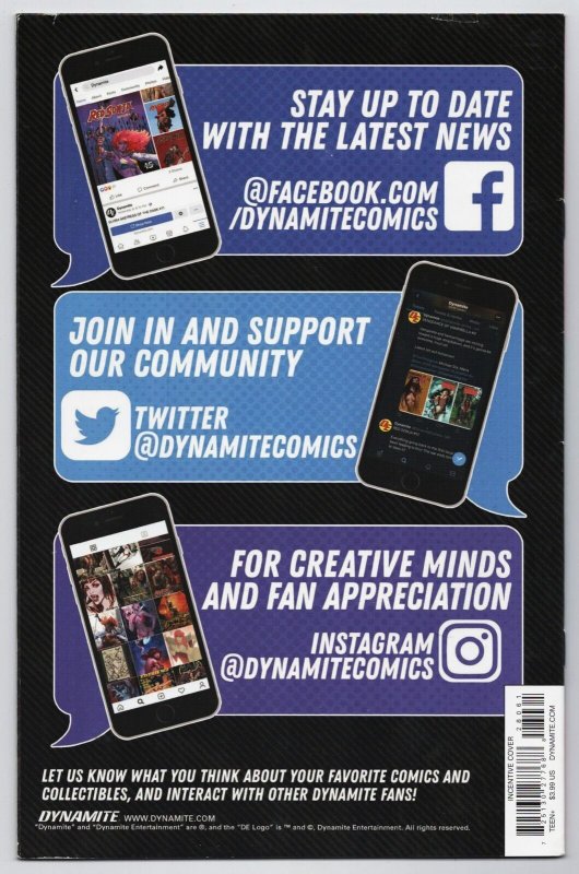 Red Sonja #28 Miracolo 1:10 Virgin Variant (Dynamite, 2021) VG/FN 