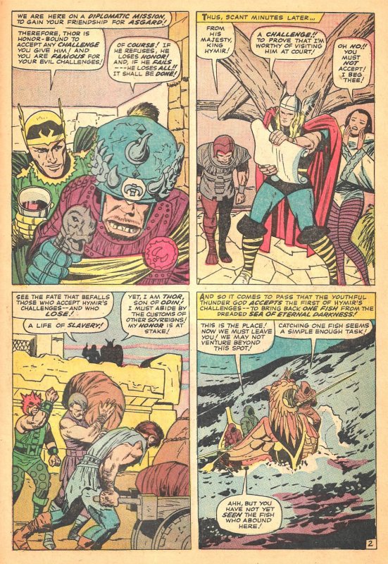 JOURNEY INTO MYSTERY #116 (May1965) 5.5 FN-  All JACK KIRBY!