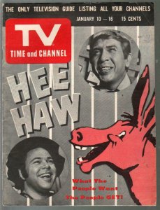 TV Time And Channel 1/10/1970-Hee Haw-Roy Clark-Buck Owens-VG