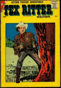 TEX RITTER WESTERN #42 1958 CHARLTON COMICS B-WESTERN VG