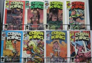 KING CONAN COLLECTION! (Marvel, 1980) 24 ISSUES! Thomas! Buscema! CROMM!