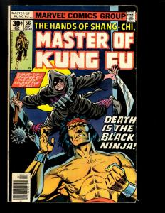 10 Master of Kung Fu Marvel Comics # 53 54 55 56 57 58 60 61 62 63 WS6