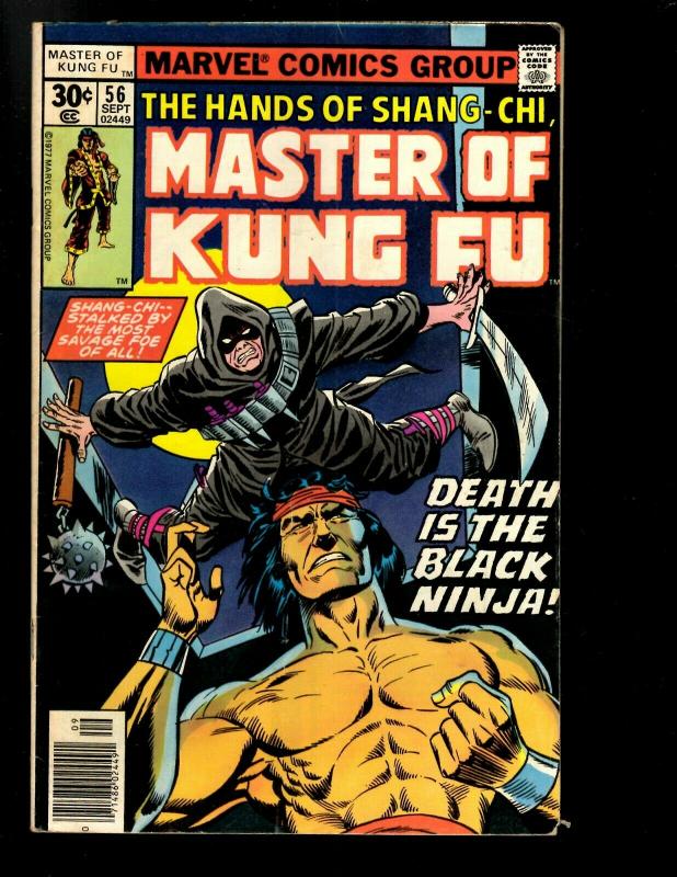 10 Master of Kung Fu Marvel Comics # 53 54 55 56 57 58 60 61 62 63 WS6