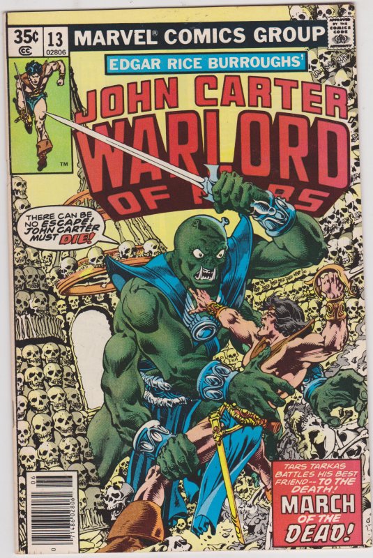 John Carter Warlord of Mars #13 (1978)