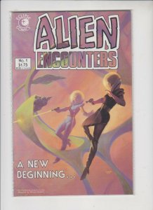 ALIEN ENCOUNTERS #1 1985 ECLIPSE / NM / NEVER READ