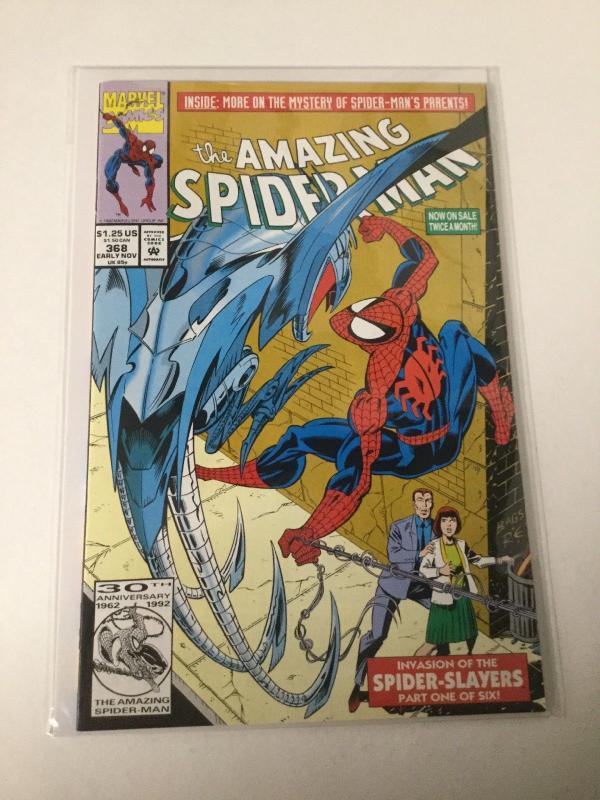 The Amazing Spider-Man 368 Nm Near Mint Marvel