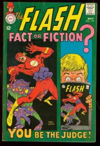 THE FLASH #179 1968-DC COMIC-FIRST EARTH PRIME-INFINITY FN