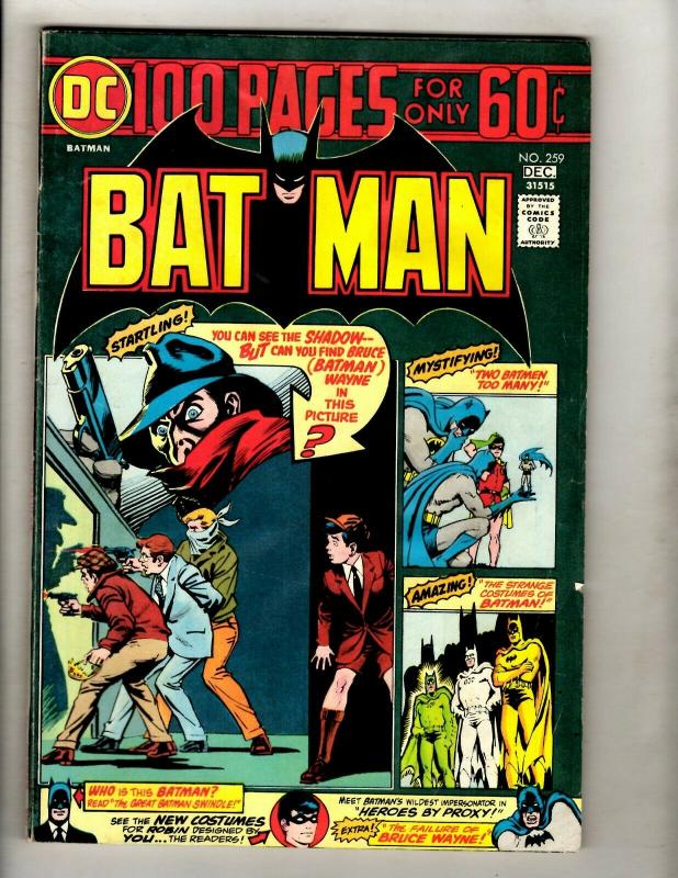 Batman # 259 FN DC Comic Book Robin Joker Catwoman Gotham Penguin Ivy GK1