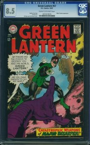 Green Lantern #57 (1967) CGC 8.5 VF+