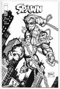Spawn #319 Cvr D Capullo & McFarlane B&W Variant (Image, 2021) NM