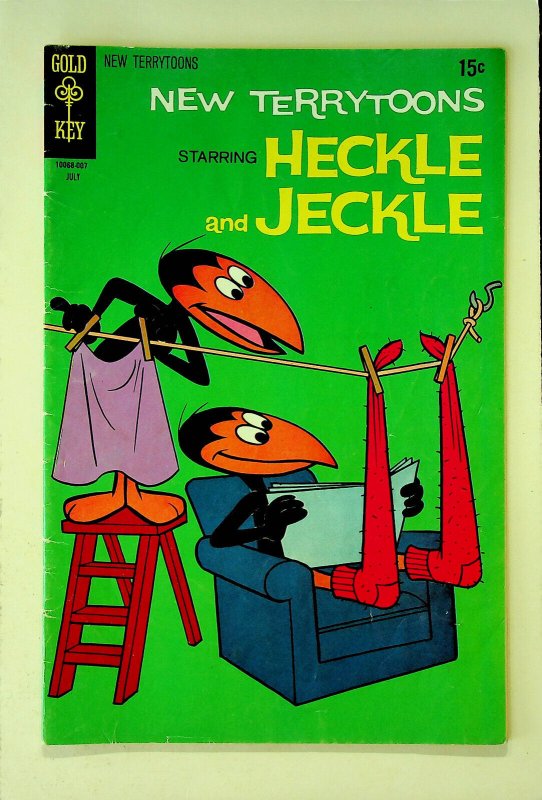 New Terrytoons - Heckle & Jeckle #9 - (Jul 1970, Gold Key) - Good/Very Good 