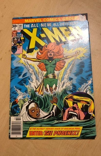 The X-Men #101 (1976) birth of the Phoenix 1st app see description