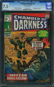 Chamber of Darkness #5 (1970) CGC 7.5 VF-