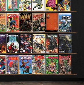 Huge Lot 140+ Comics with Azrael, Captain America, Uncle Scrooge & More!