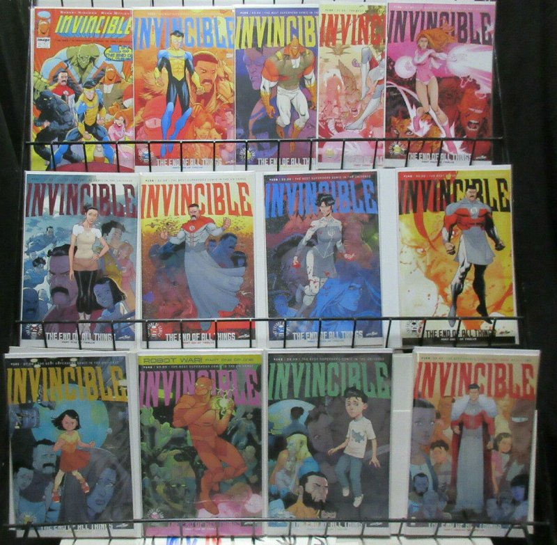 Invincible (Image 2017) Lot #133-144 End of All Things Kirkman's Finale!