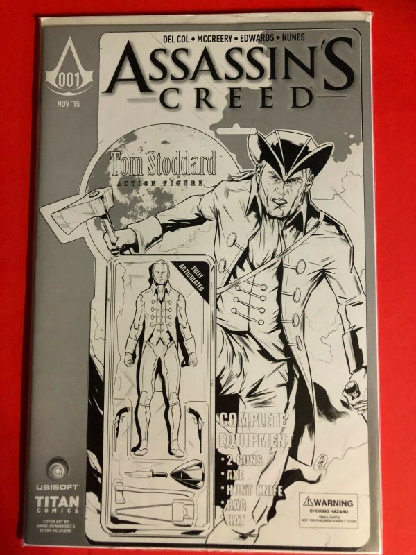 ASSASSINS CREED V#' 001 11/15 TITAN COMICS /B&W ISSUE / HIGH+ QUALITY