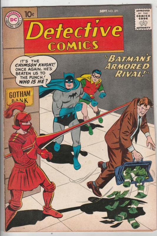 Detective Comics #271 (Sep-59) VF+ High-Grade Batman