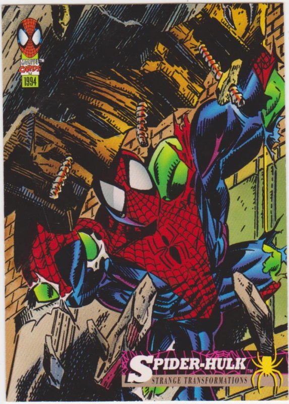 1994 Fleer Spider-Man #25 Spider-Hulk | Comic Collectibles - Trading Cards - Comic / HipComic 1994 Fleer Spider-Man #25 Spider-Hulk | Comic Collectibles - Trading Cards - Comic / HipComic