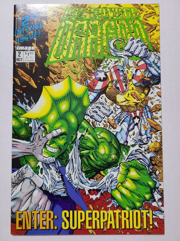 Savage Dragon #2 (1992) NM-2nd App SPatriot, 1st App with Cybernetic Ehancements