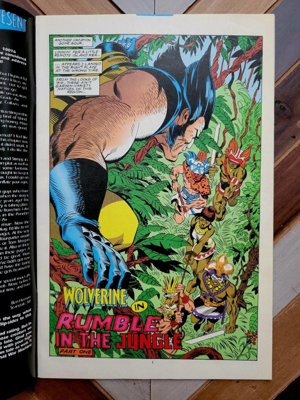 MARVEL COMICS PRESENTS #137 FN+ 1993 WOLVERINE, GHOST RIDER, IRON FIST, ANT MAN