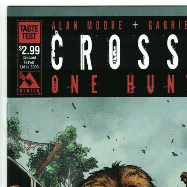 Crossed Plus One Hundred Taste Test #1 VF/NM limited to 3000 - Alan Moore (+100)