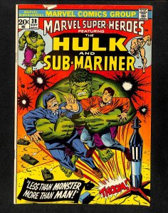 Marvel Super-Heroes #38 Hulk and Sub-Mariner!
