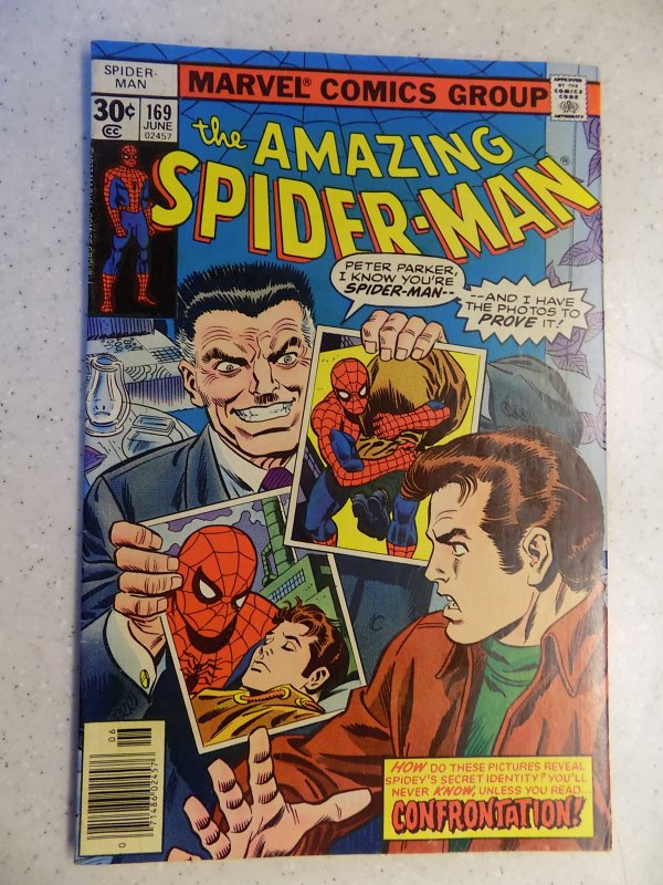 AMAZING SPIDER-MAN # 169 MARVEL BRONZE ACTION ADVENTURE