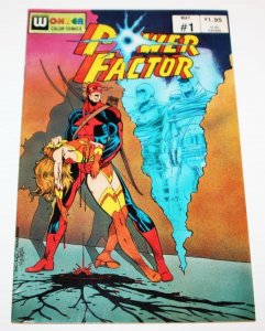 POWER FACTOR #1, VF/NM, Wonder Comics, 1988 more Indies in store