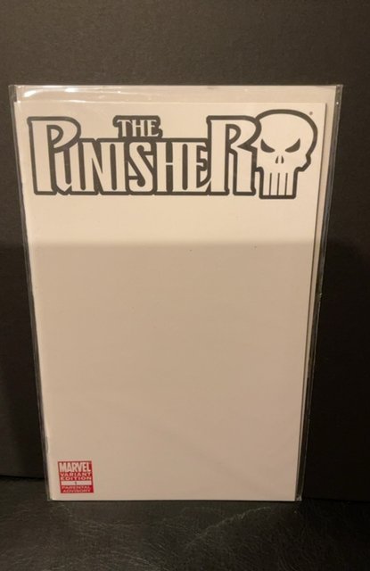 The Punisher #1 Blank Cover (2011)