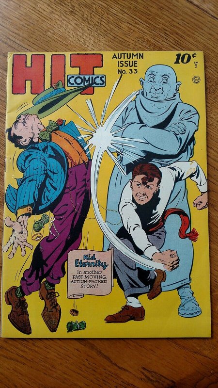 Hit Comics #33 (Quality, 1944) Condition: FN+