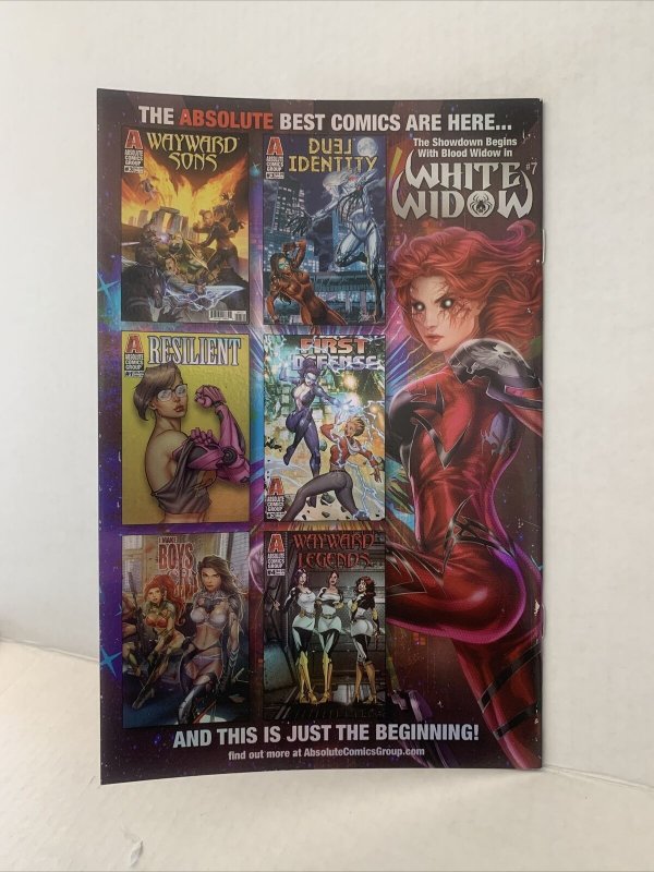 White Widow #3 Foil Cover 