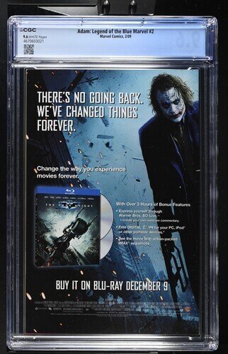 Adam Legend of the Blue Marvel #2 2009 CGC 9.6 021