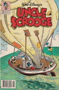 Uncle Scrooge (Walt Disney) #245 (Newsstand) FN ; Disney
