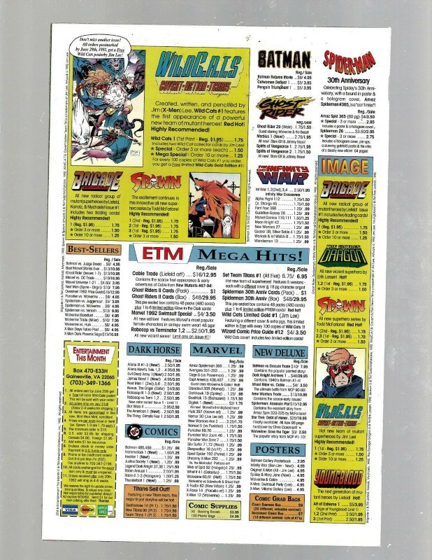 Spawn # 1 NM- Image Comic Book Todd McFarlane Angela Clown 1st Appearance EK9