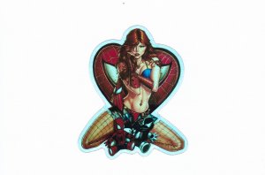 Dynamite Comics The Invincible Red Sonja #4 Wrap Signed Tyndall with COA NM