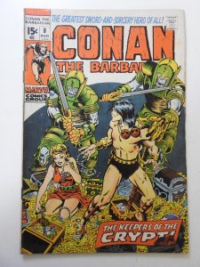 Conan the Barbarian #8 (1971) VG+ Condition