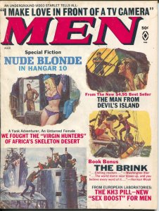 Men 3/1969-Atlas-spicy pulp-cheesecake pix-Earl Norem-Viet Cong-VG