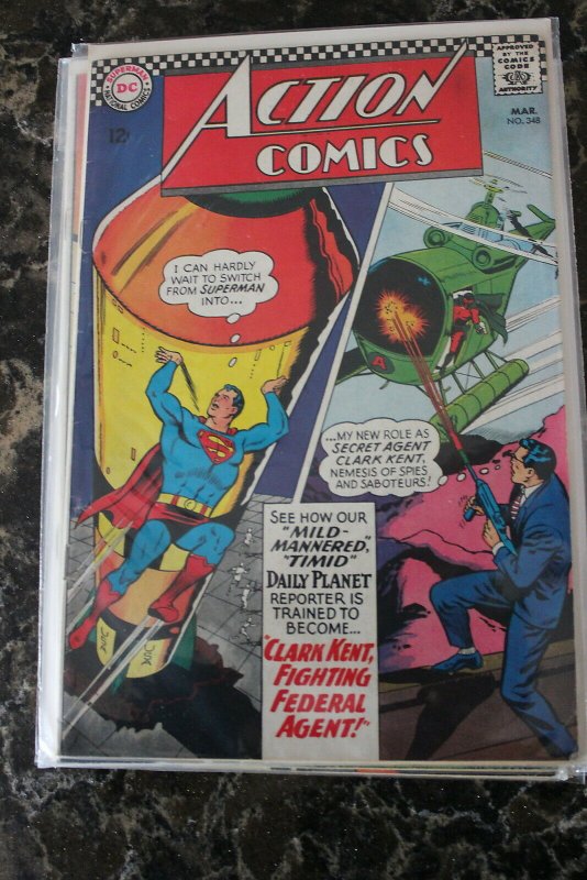 Action Comics #348 (DC, 1967) Condition: FN-