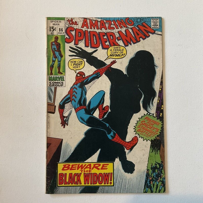 Amazing Spider-Man 86 Fine- Fn- 5.5 Marvel 1970