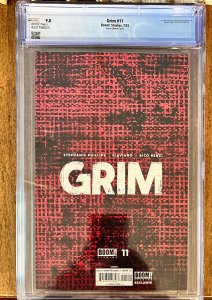 Grim #11 Jenny Frison SDCC Virgin Edition.CGC 9.8