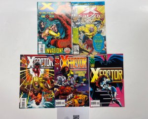 5 X Factor Marvel Comic Books # 84 110 115 116 120 Defenders Thor Hulk 3 JS45